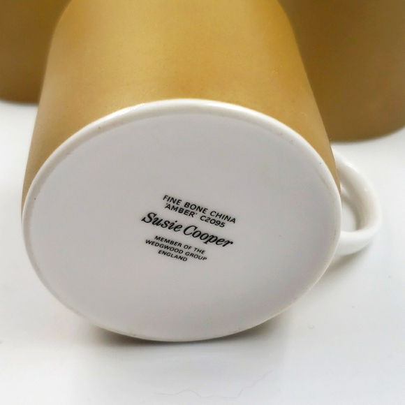 WEDGWOOD Susie Cooper 5 Coffee Expresso Cups - Picture 3 of 5